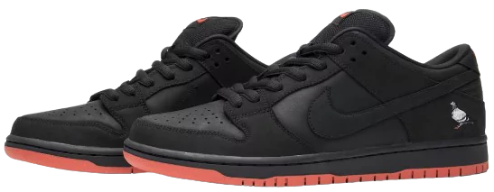 SB Dunk Low Black Pigeon